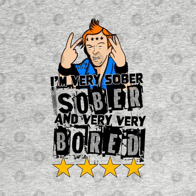 Vyvyan I'm Very Sober, and Very Very Bored Quote by Meta Cortex